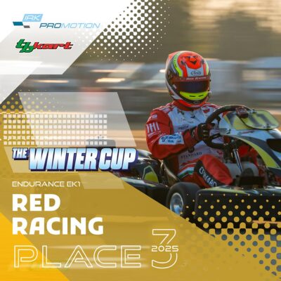 3° classificato LRED RACINGIONS EK1 WinterCup 2025