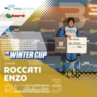 3° classificato ROCCATI junior WinterCup 2025