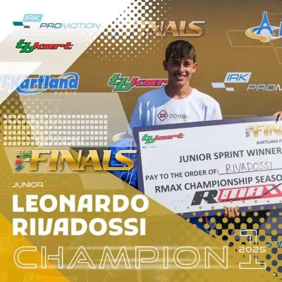 RIVADOSSI 1° classificato the finals junior