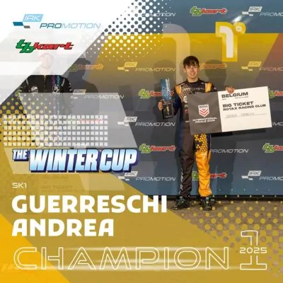 1° classificato RIVADOSSI junior WinterCup 2025
