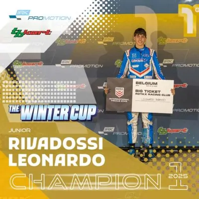 1° classificato ROCCATI junior WinterCup 2025