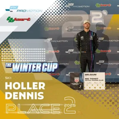 2° classificato GUERRESCHI ANDREA sk1 WinterCup 2025