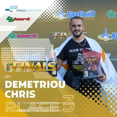 DEMETRIOU 3° classificato the finals sk1